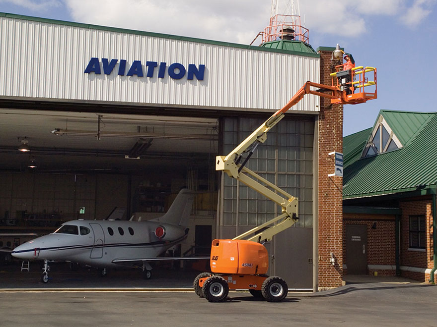 美国捷尔杰JLG 450A燃油曲臂高空作业车