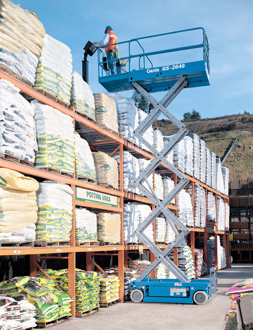 美国吉尼Genie GS-2046剪叉式高空作业车