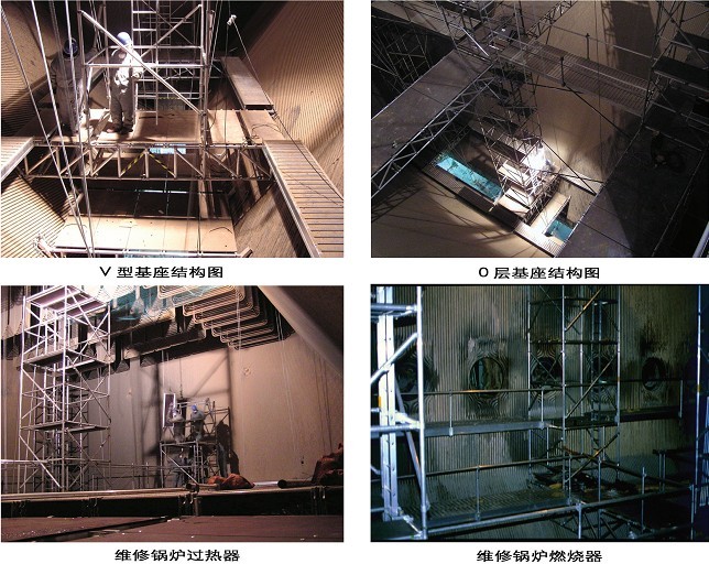 电厂锅炉检修架