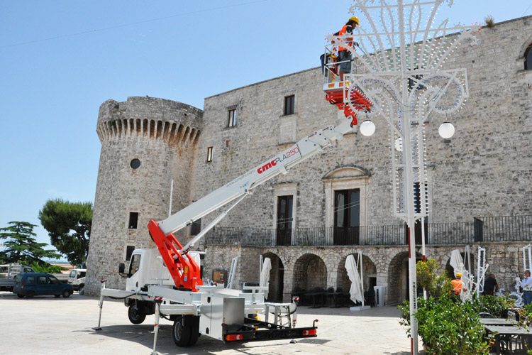 意大利CMC PLA 250原装进口车载升降车