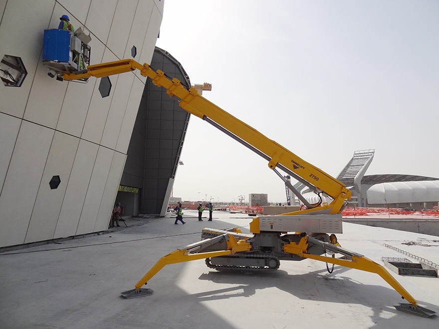 丹麦奥美OMME 2600R履带式蜘蛛车