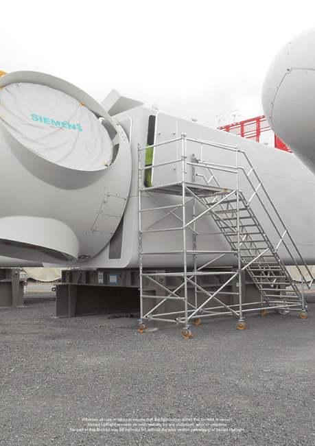 STAIRWAY脚手架斜梯组件/高空移动塔架