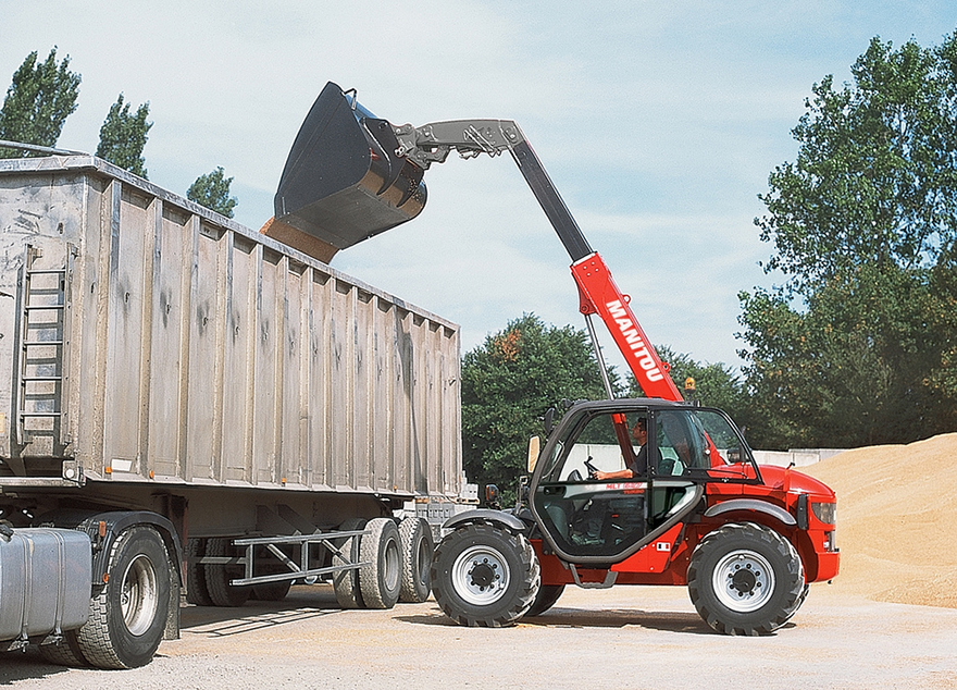 曼尼通Manitou 627 20固定式伸缩臂叉装车 