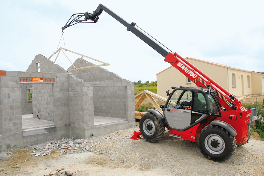 曼尼通Manitou 1030 ST固定式伸缩臂叉装车 