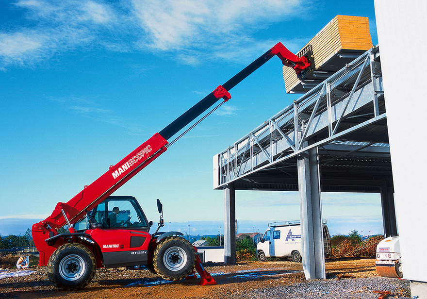 曼尼通Manitou 1235 ST固定式伸缩臂叉装车 
