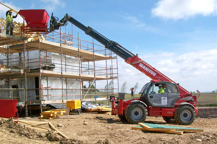 曼尼通Manitou 1840 A固定式伸缩臂叉装车 