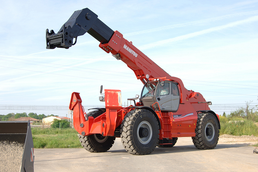 曼尼通Manitou 14350固定式伸缩臂叉装车 