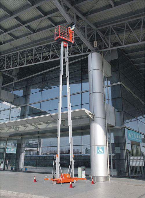 桅柱式液压升降平台