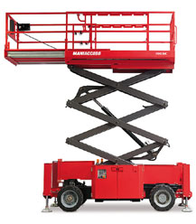 曼尼通140SC剪叉升降平台