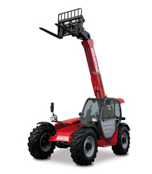 曼尼通Manitou 732固定式伸缩臂叉装车 